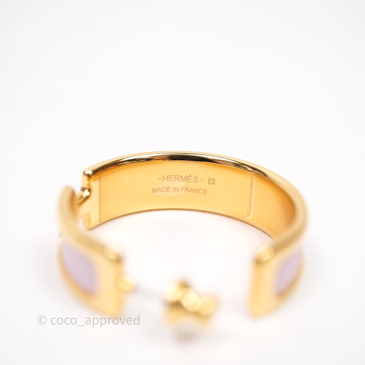 Hermes Olympe Earrings Rose