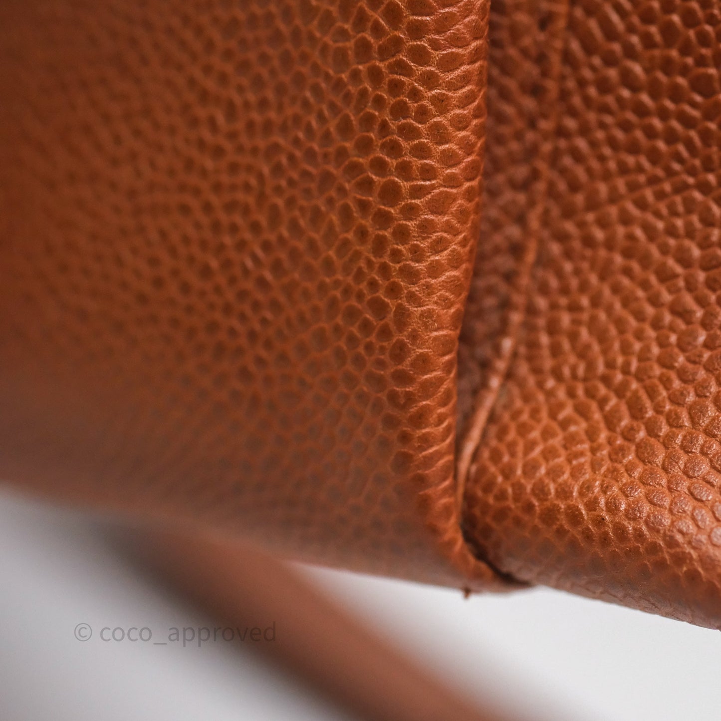 Chanel Vintage Tote Caramel Caviar 24K Gold Hardware