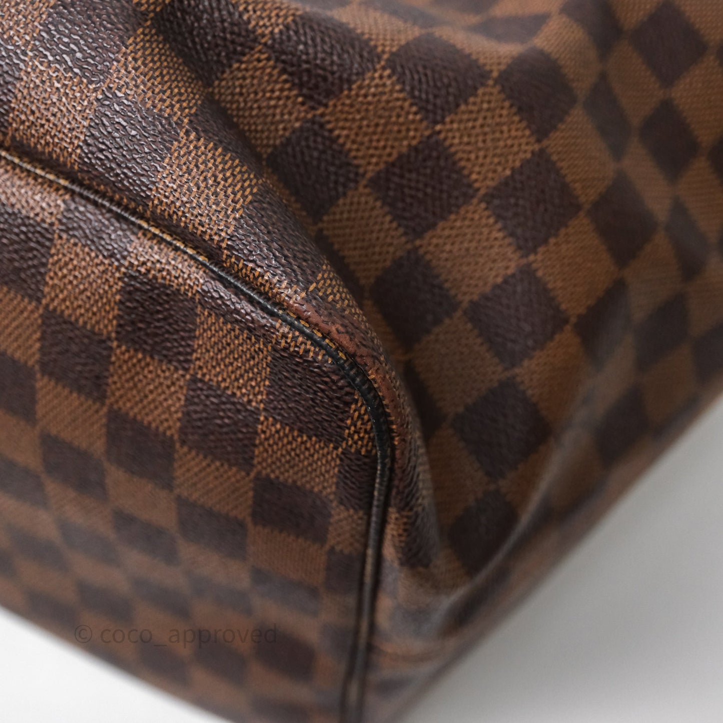 Louis Vuitton Neverfull Tote Bag GM Damier Ebene