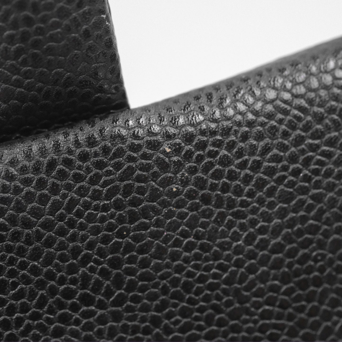 Chanel Classic Quilted Mini Rectangular Flap Black Caviar Silver Hardware
