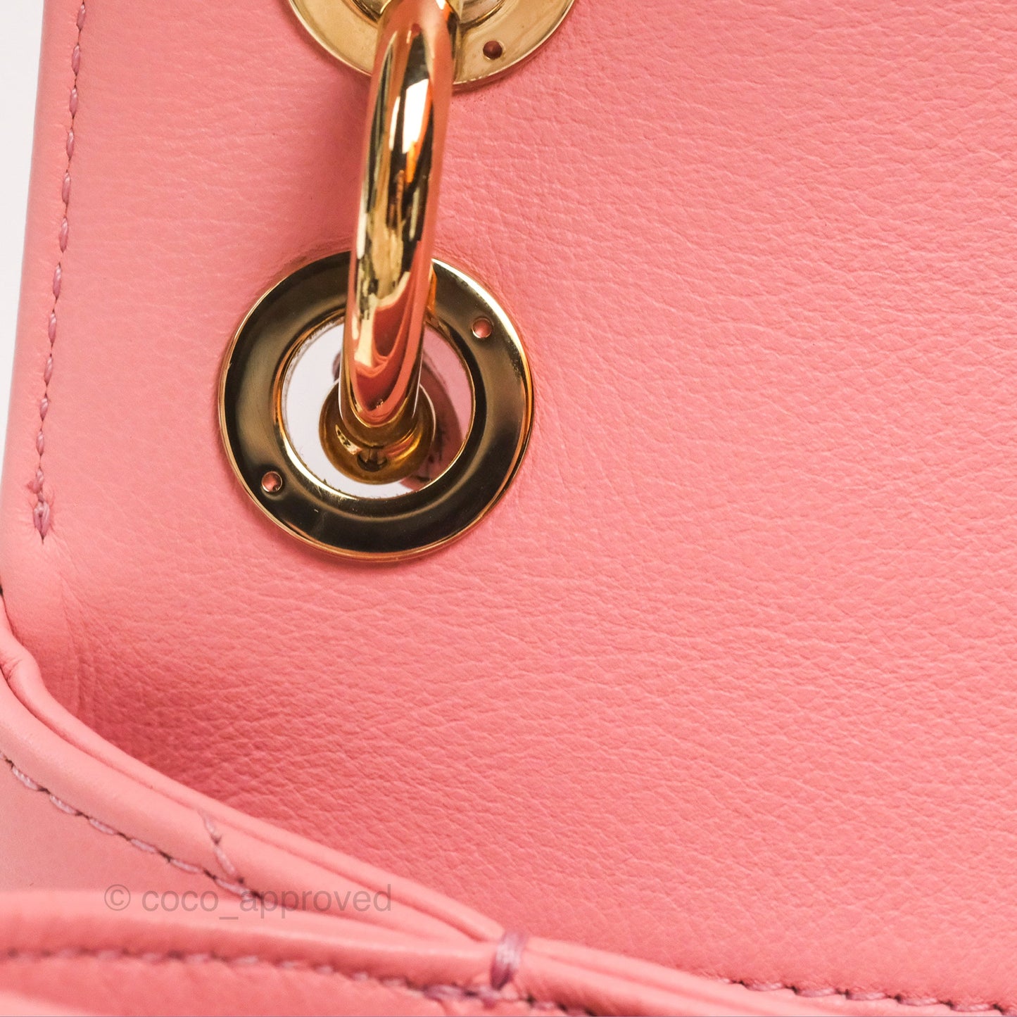 Chanel Small Chevron Chic Top Handle Flap Pink Grained Calfskin Gold Hardware