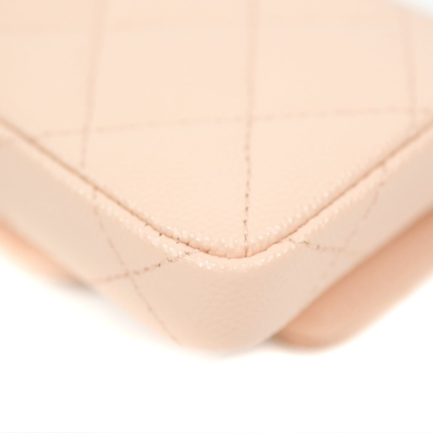 Chanel Classic Quilted Belt Bag Light Pink Caviar Gold Hardware