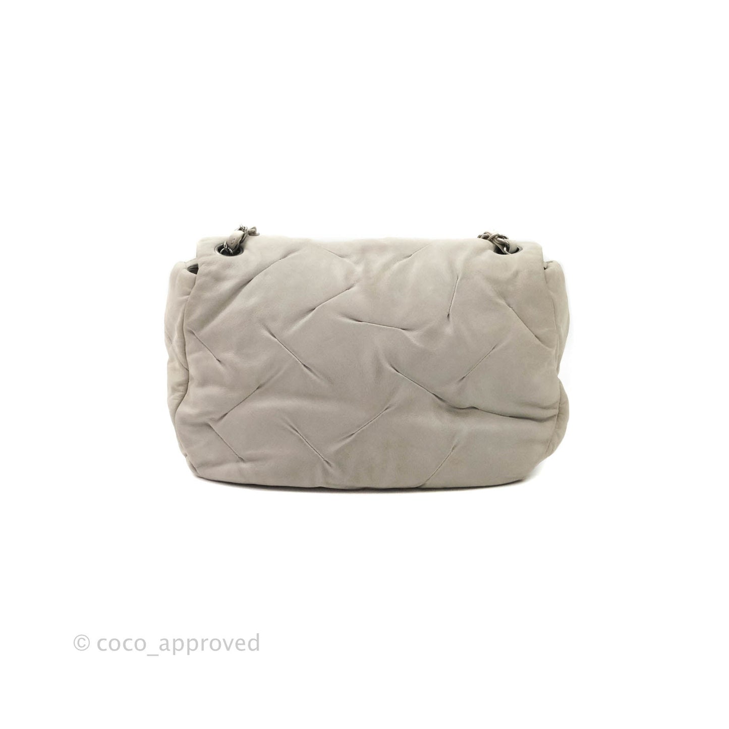 Chanel Flap Bag Iridescent Calfskin Ruthenium Hardware