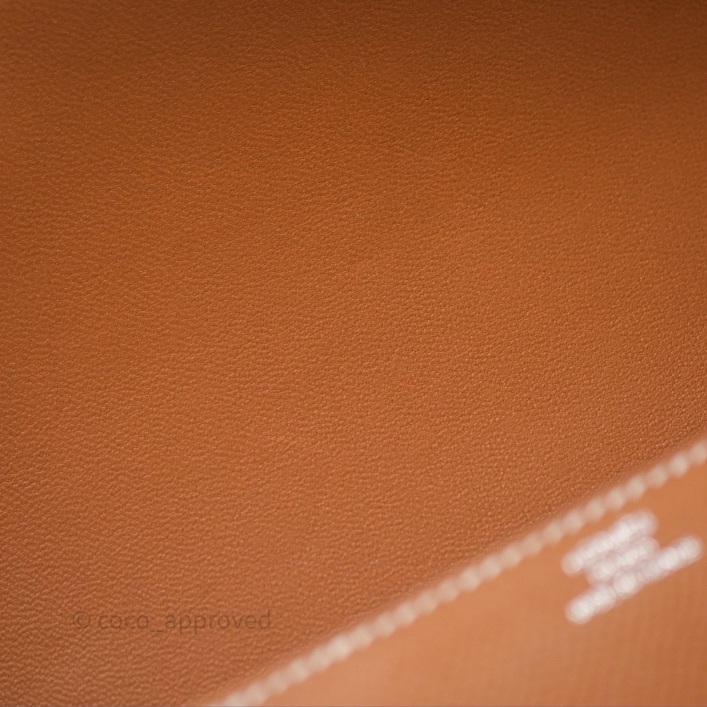 Hermès Constance Elan Gold 37 Epsom Palladium Hardware
