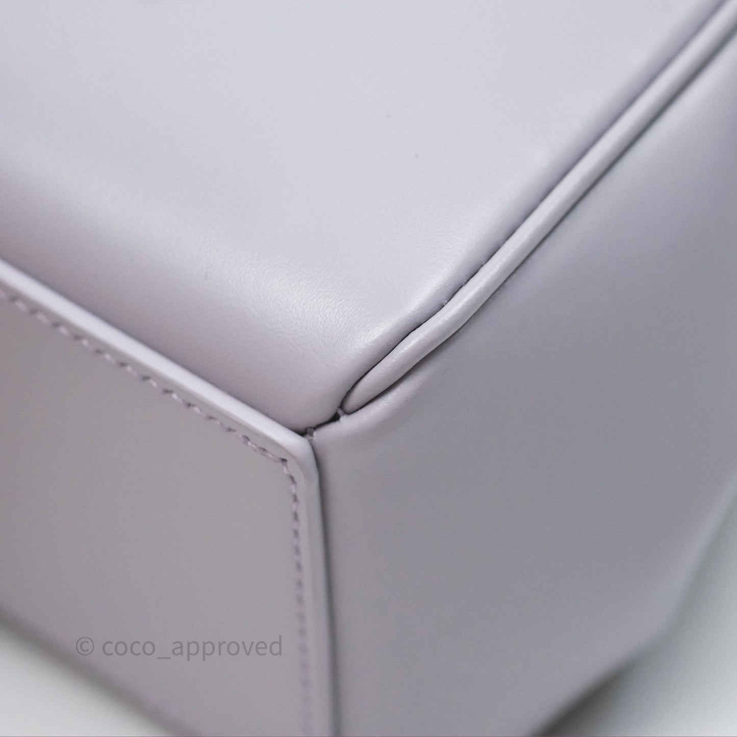 Celine Mini 16 Bag in Satinated Calfskin Light Lilac