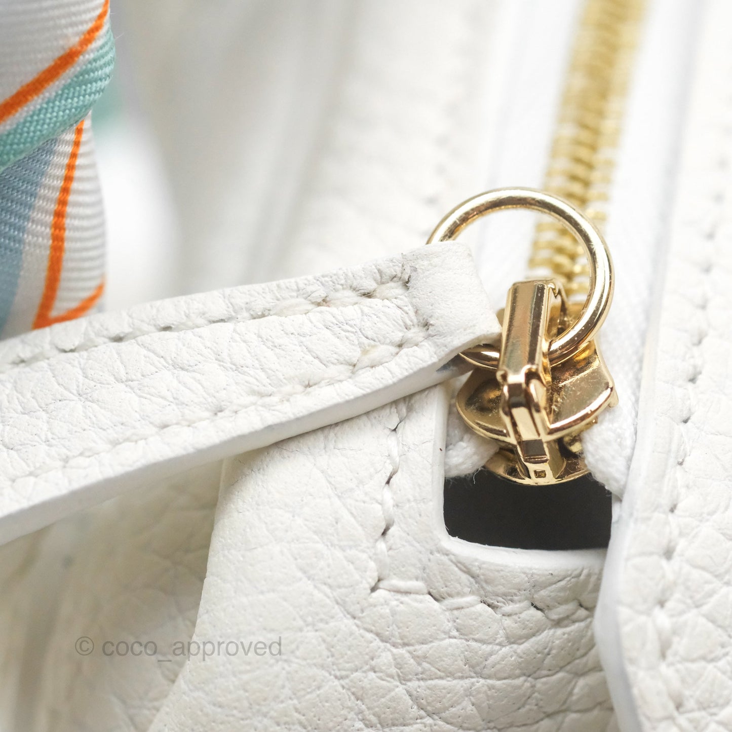 Hermès Mini Lindy 20 New White 0U Clemence Gold Hardware