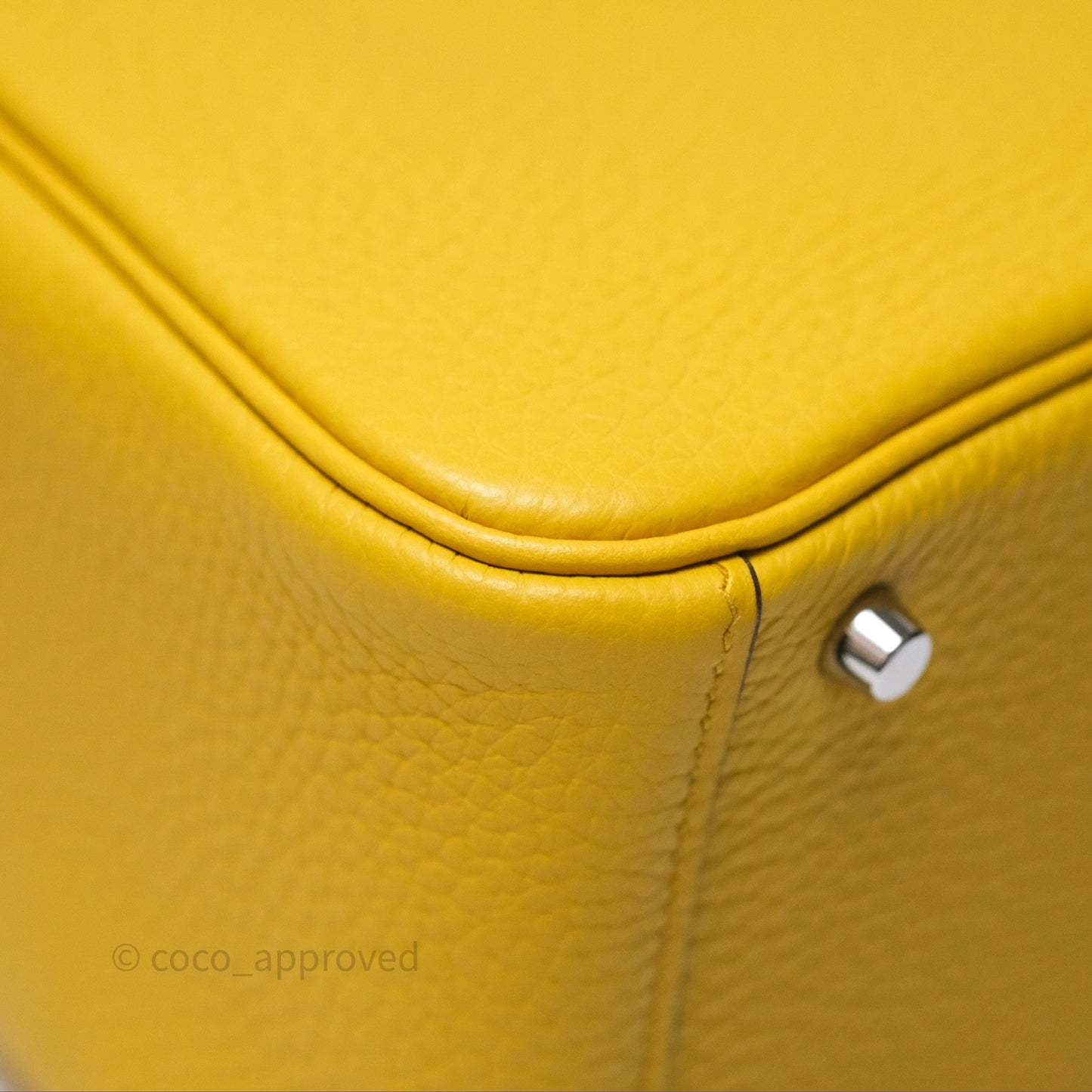 Hermès Mini Lindy 20 Sun B4 Clemence Palladium Hardware