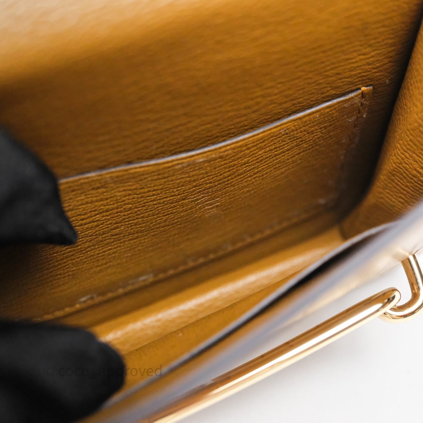 Hermès Roulis Slim Wallet Matte Alligator Mississippiensis Kraft 2H Gold Hardware