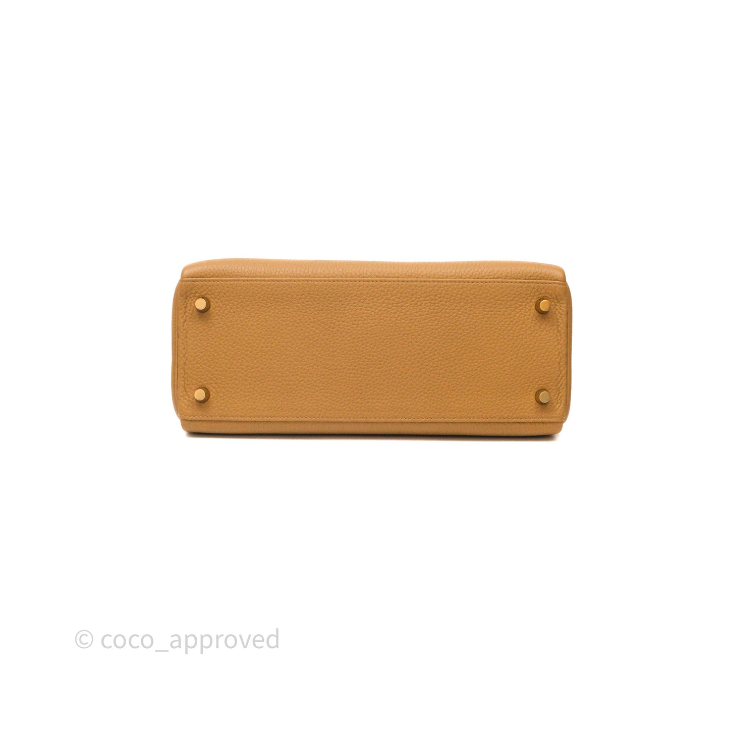 Hermès Kelly 28 Biscuit 4B Togo Gold Hardware