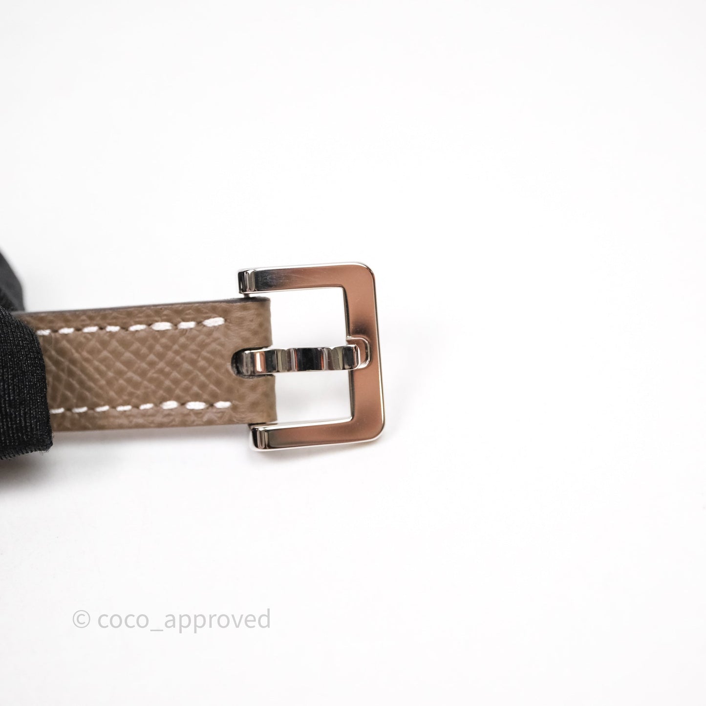 Hermes Pop H 15 Belt Etoupe