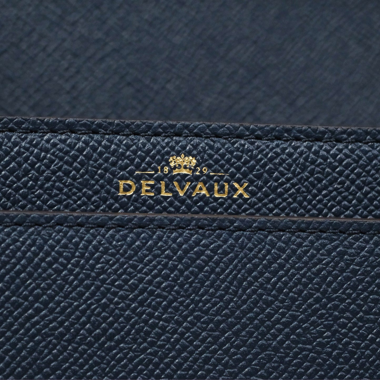 Delvaux Lingot Bag Night Sky Alpina Calfskin