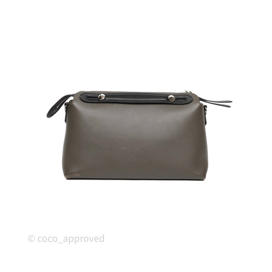 Fendi By The Way Medium Leather Satchel Dark Grey Bag