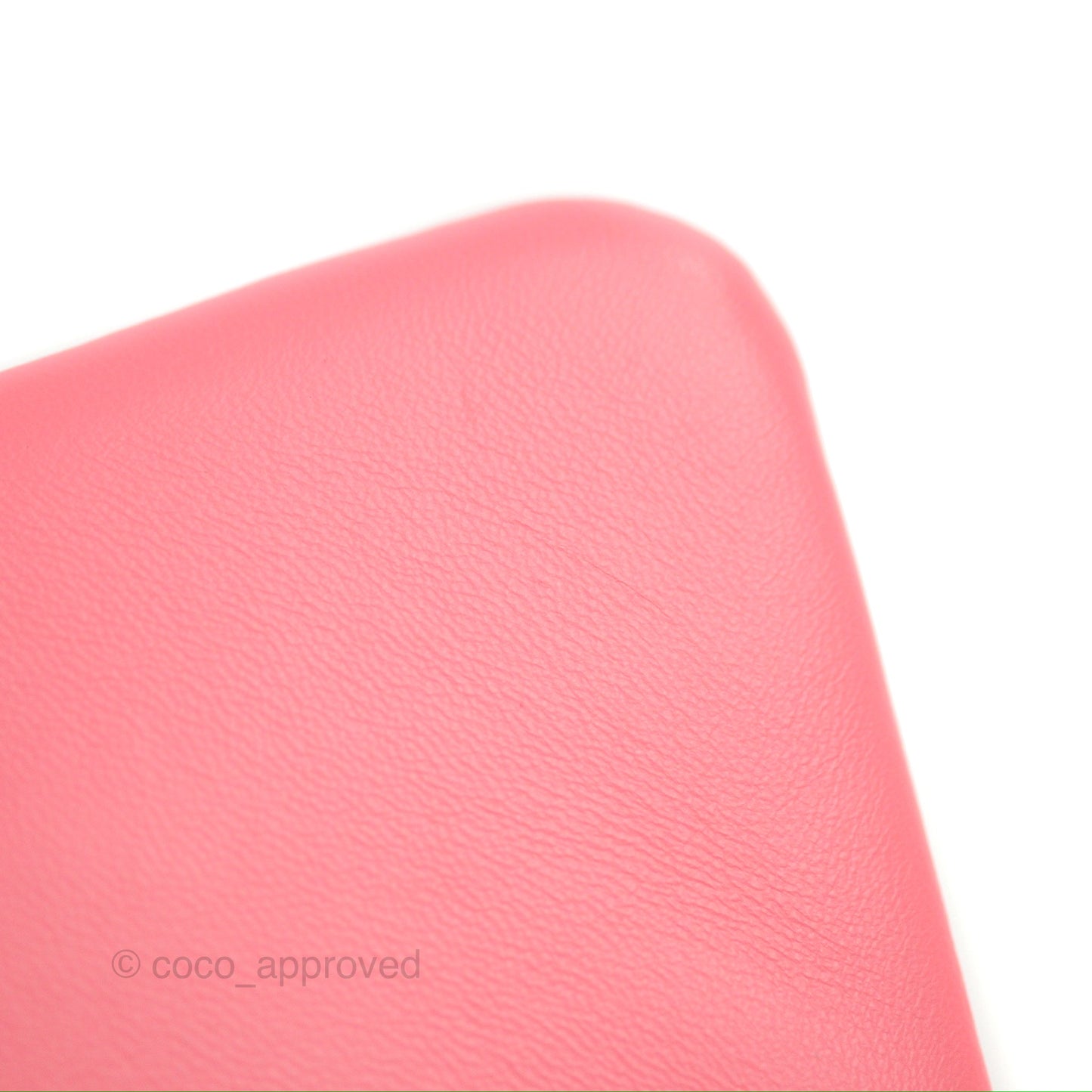 Chanel Quilted Pending CC Enamel Flap Pink Lambskin Aged Gold Hardware 22P
