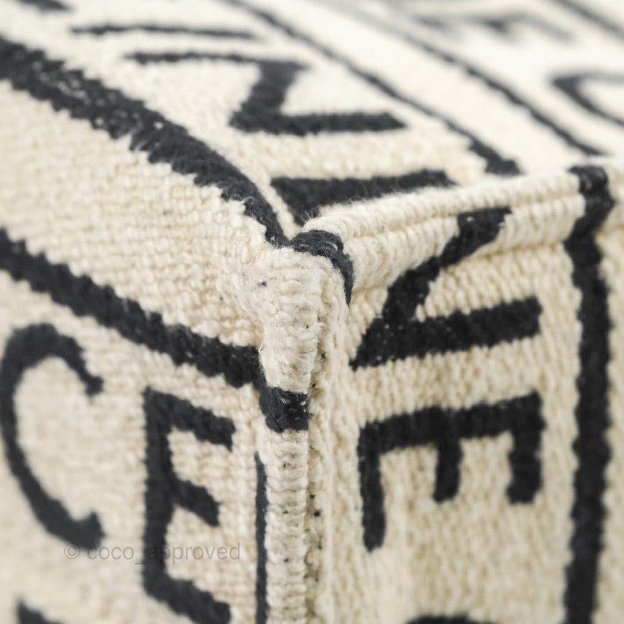 Celine Large Cabas Thais Textile with Celine All-Over