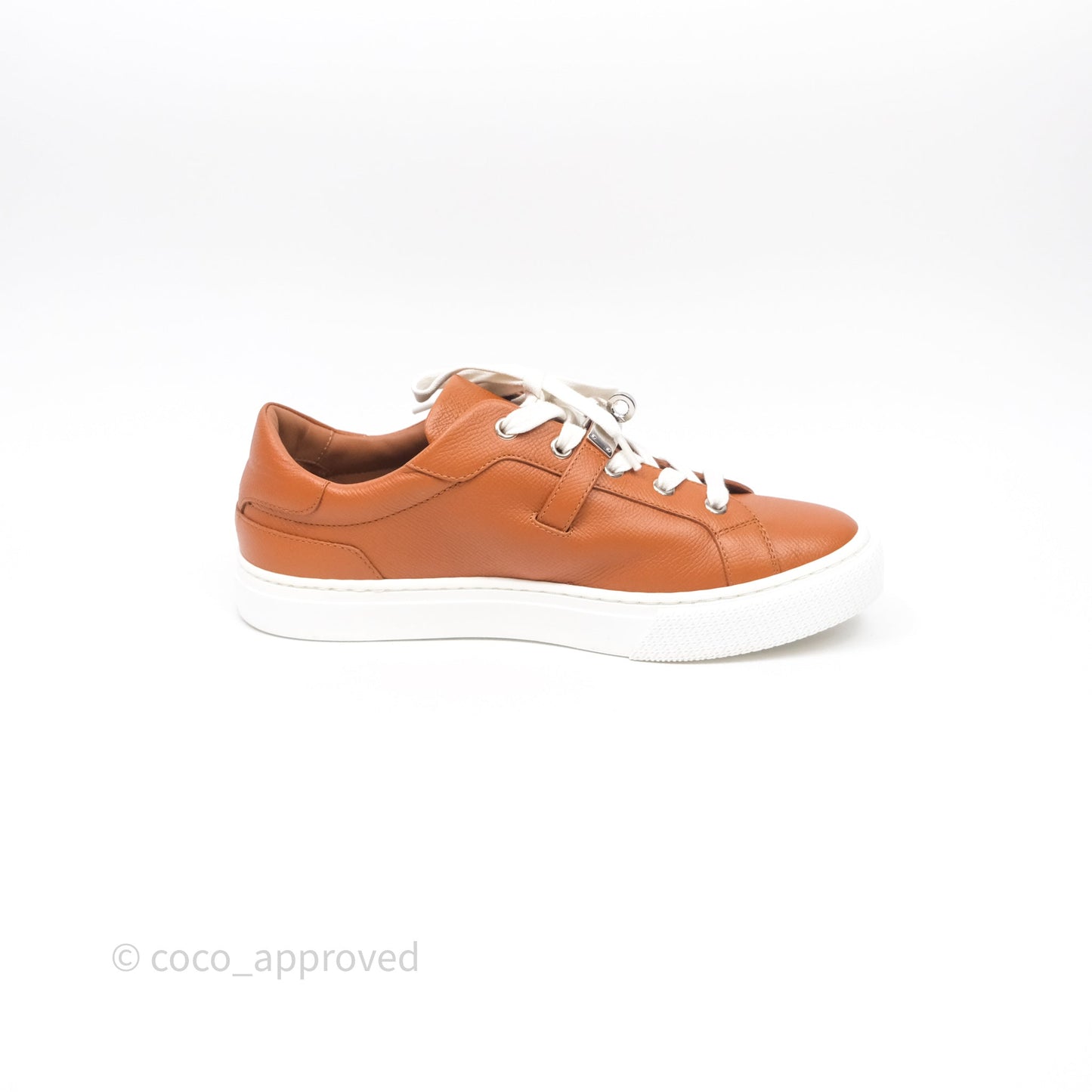 Hermès Day Sneakers Naturel Epsom Size 39