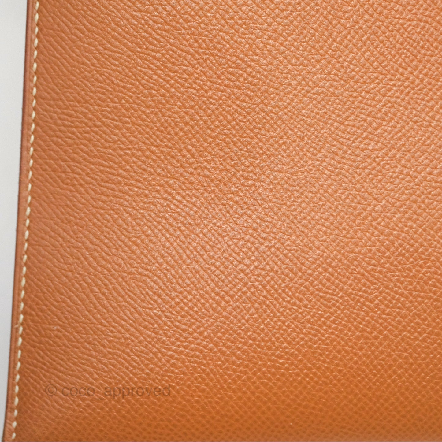 Hermès Kelly 32 Sellier Gold Epsom Gold Hardware