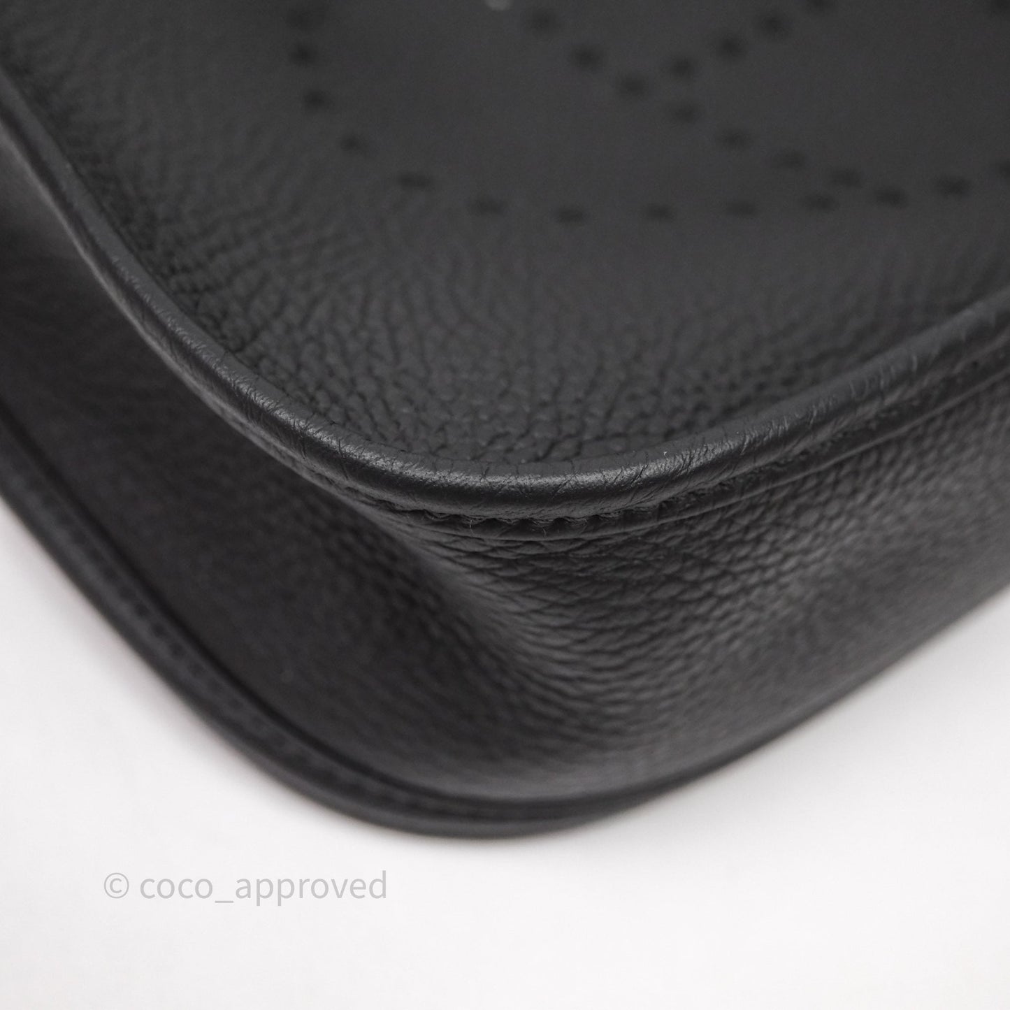 Hermes Evelyne III 29 Black Clemence Palladium Hardware