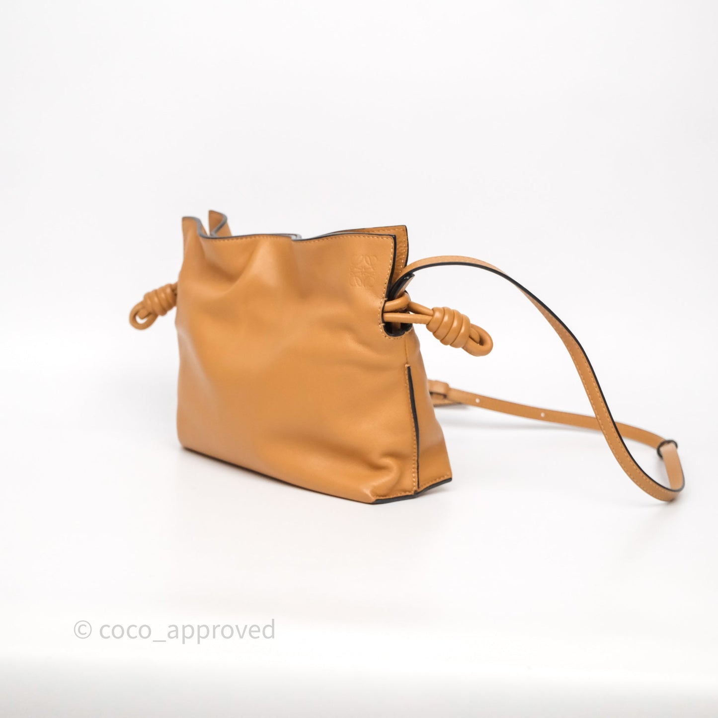 Loewe Mini Flamenco Clutch Nappa Calfskin Warm Desert
