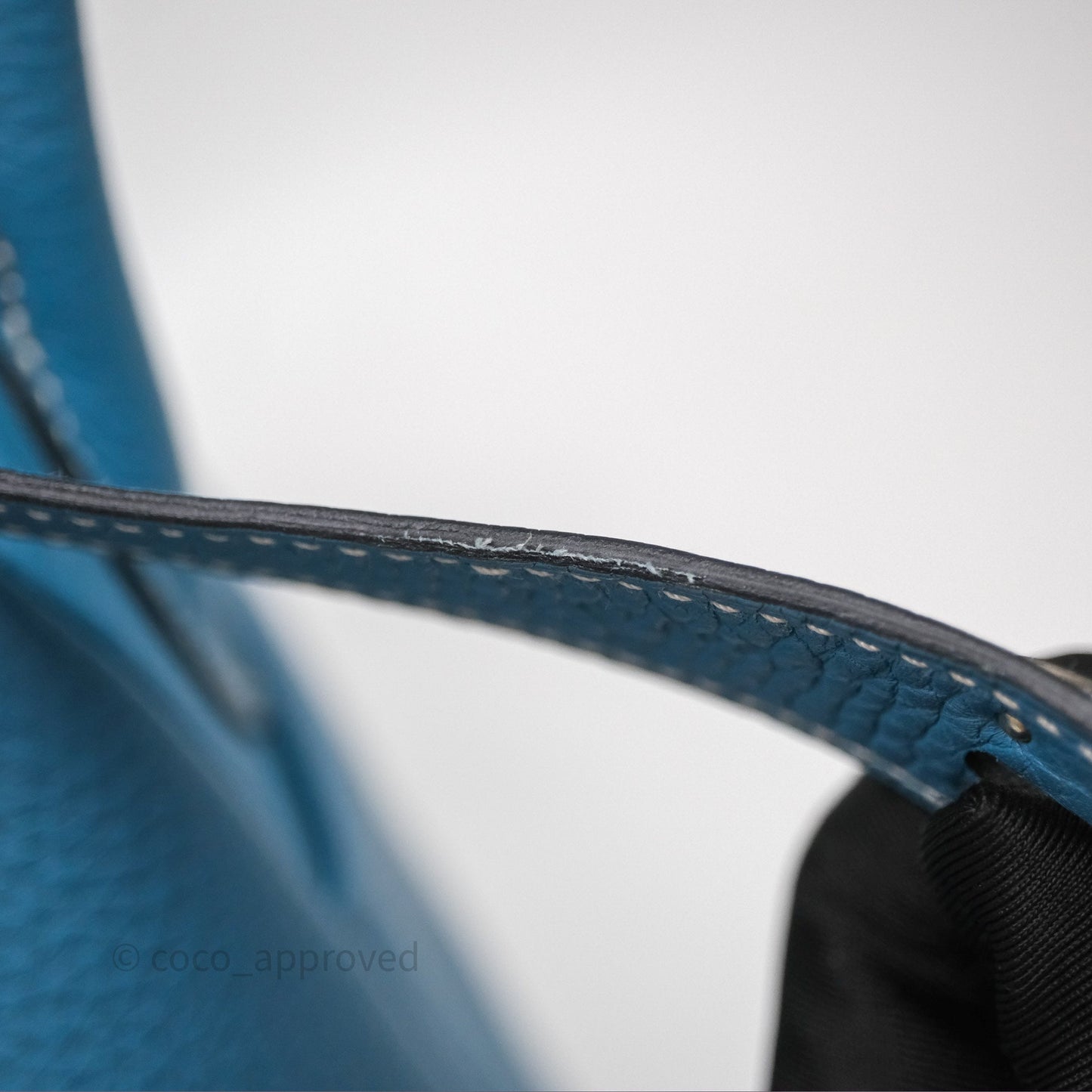 Hermès Lindy 30 Bleu Jean 75 Clemence Palladium Hardware