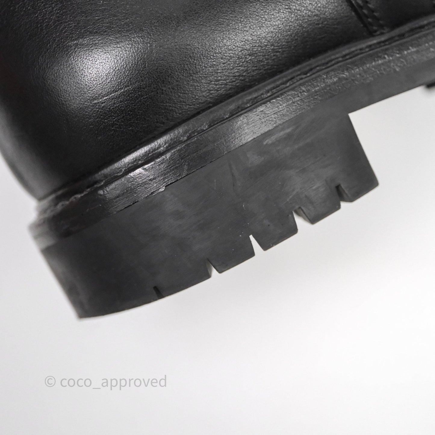 Christian Dior Empreinte Ankle Boot Black Calfskin