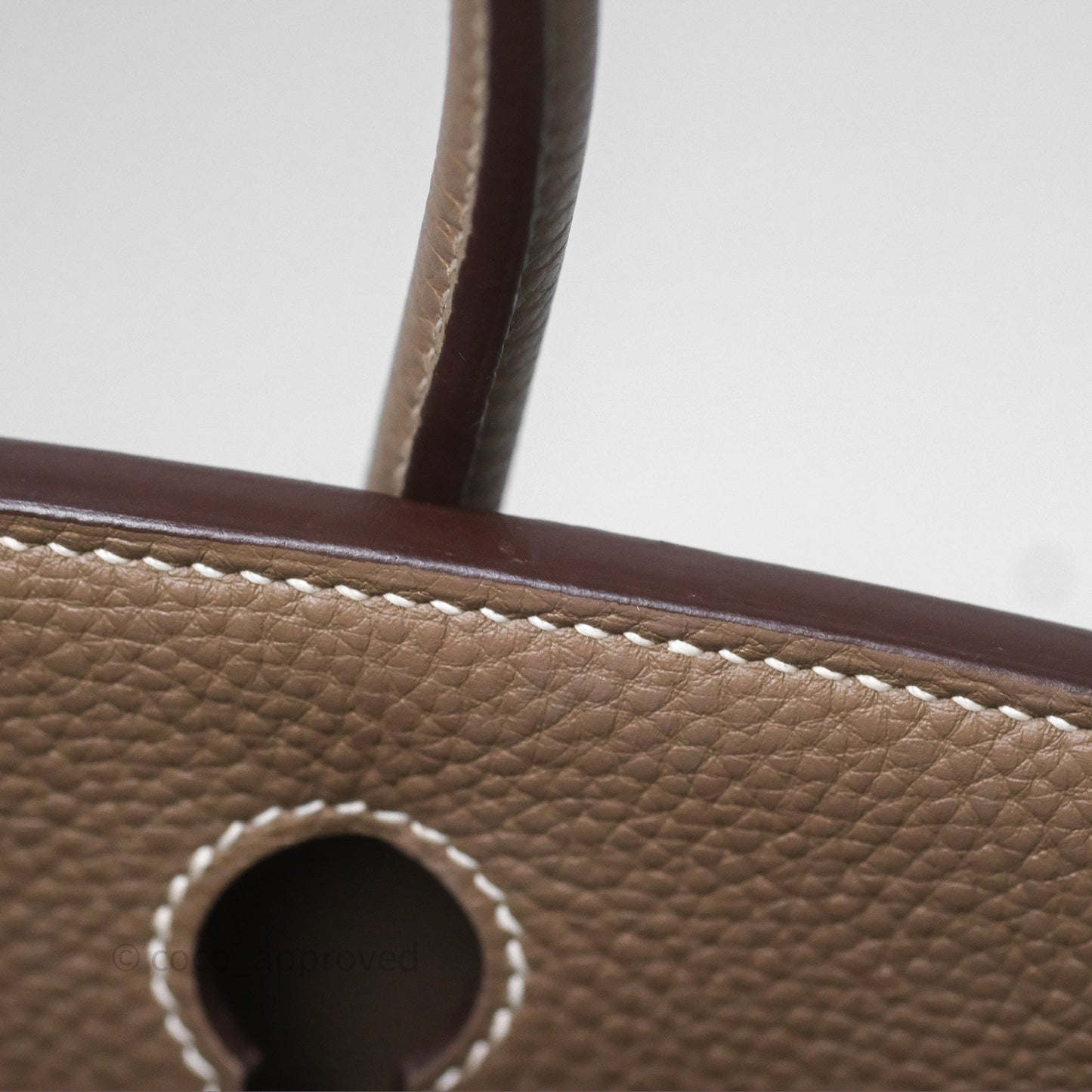 Hermès Birkin 30 Retourne Etoupe 18 Togo Gold Hardware