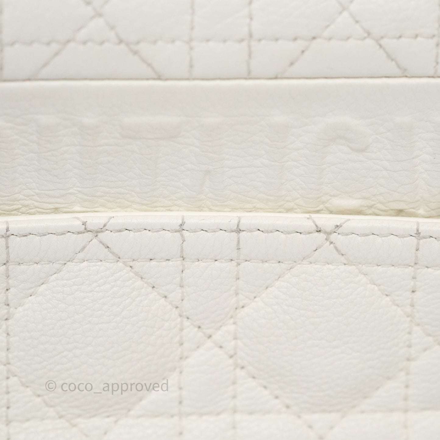 Dior Small Caro Bag Latte Supple Cannage Calfskin