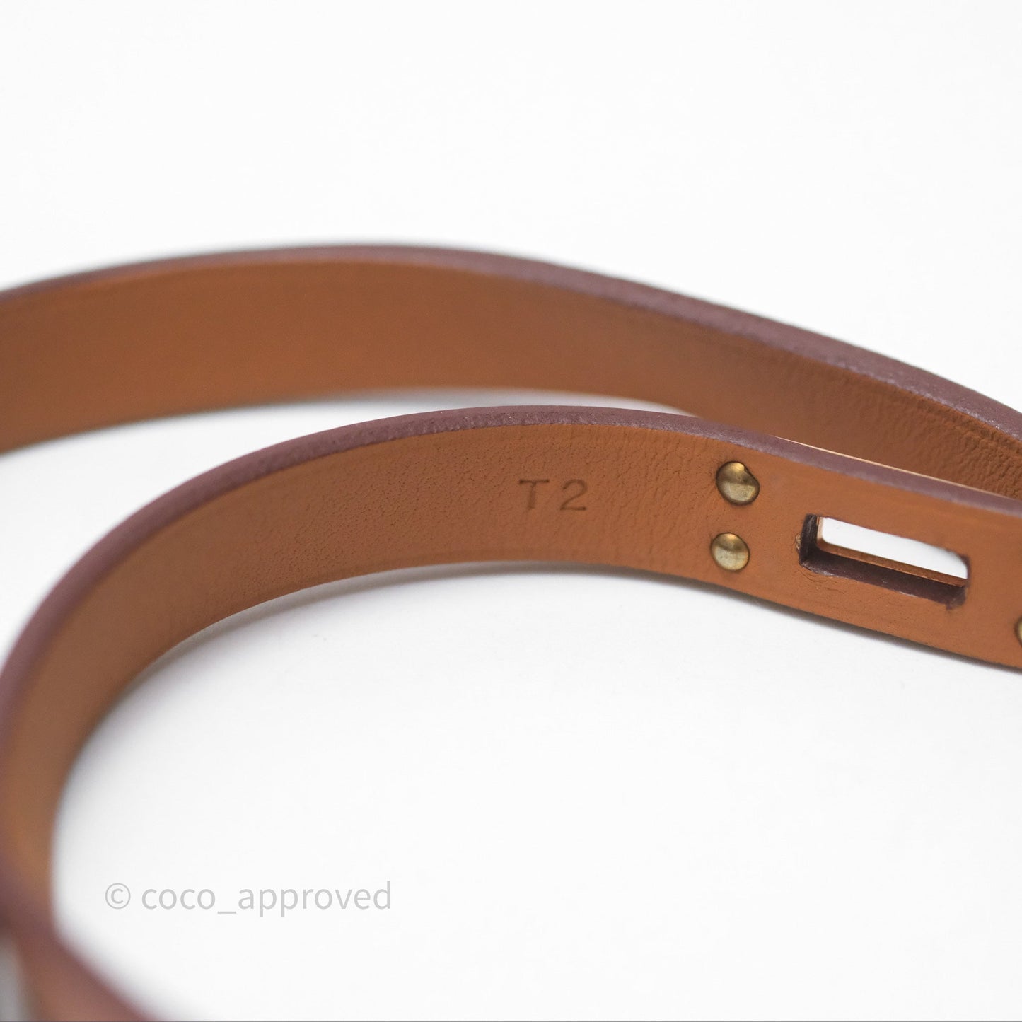 Hermès Kelly Double Tour Bracelet Gold Swift Gold Hardware