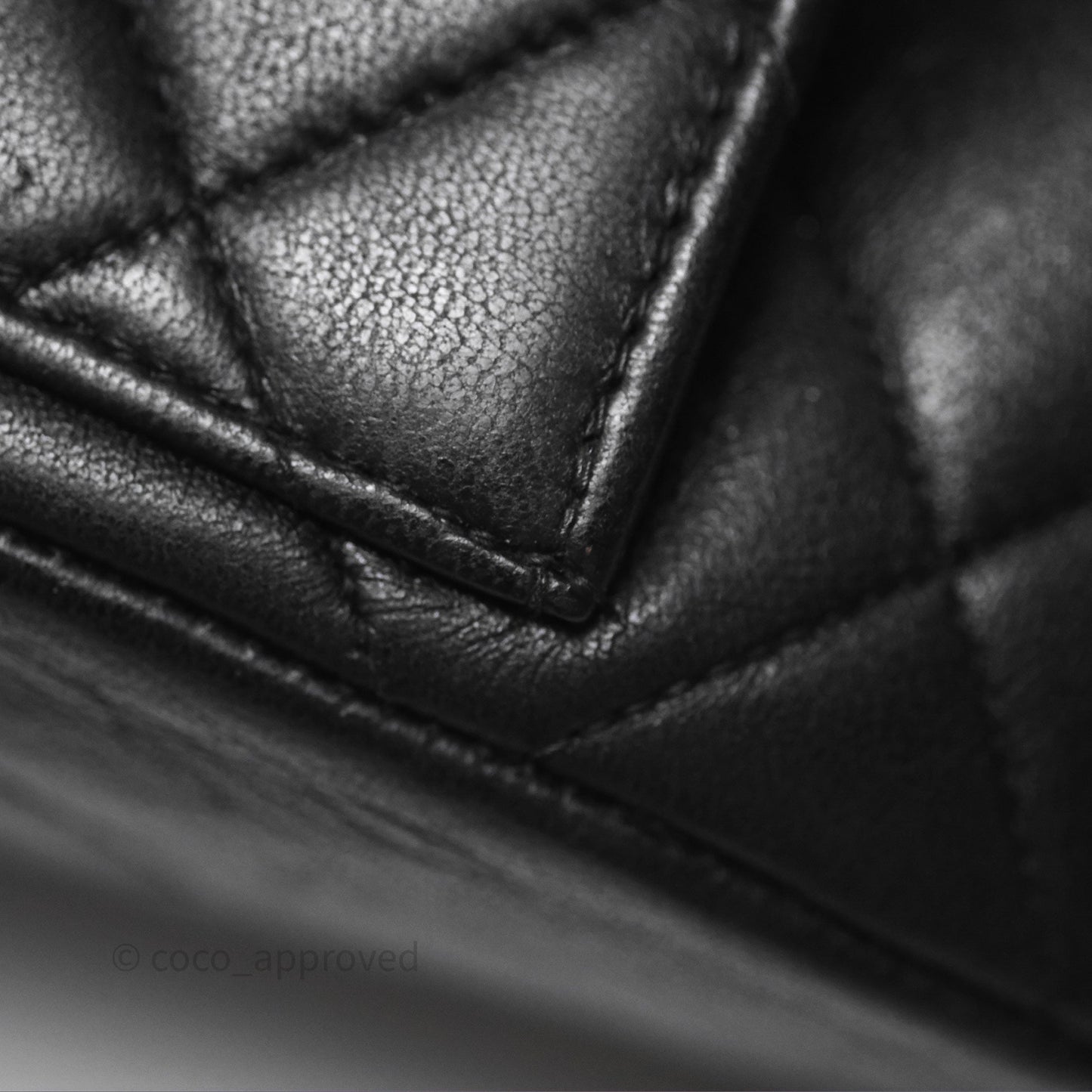 Chanel Vintage CC Duma Backpack Black Lambskin 24K Gold Hardware