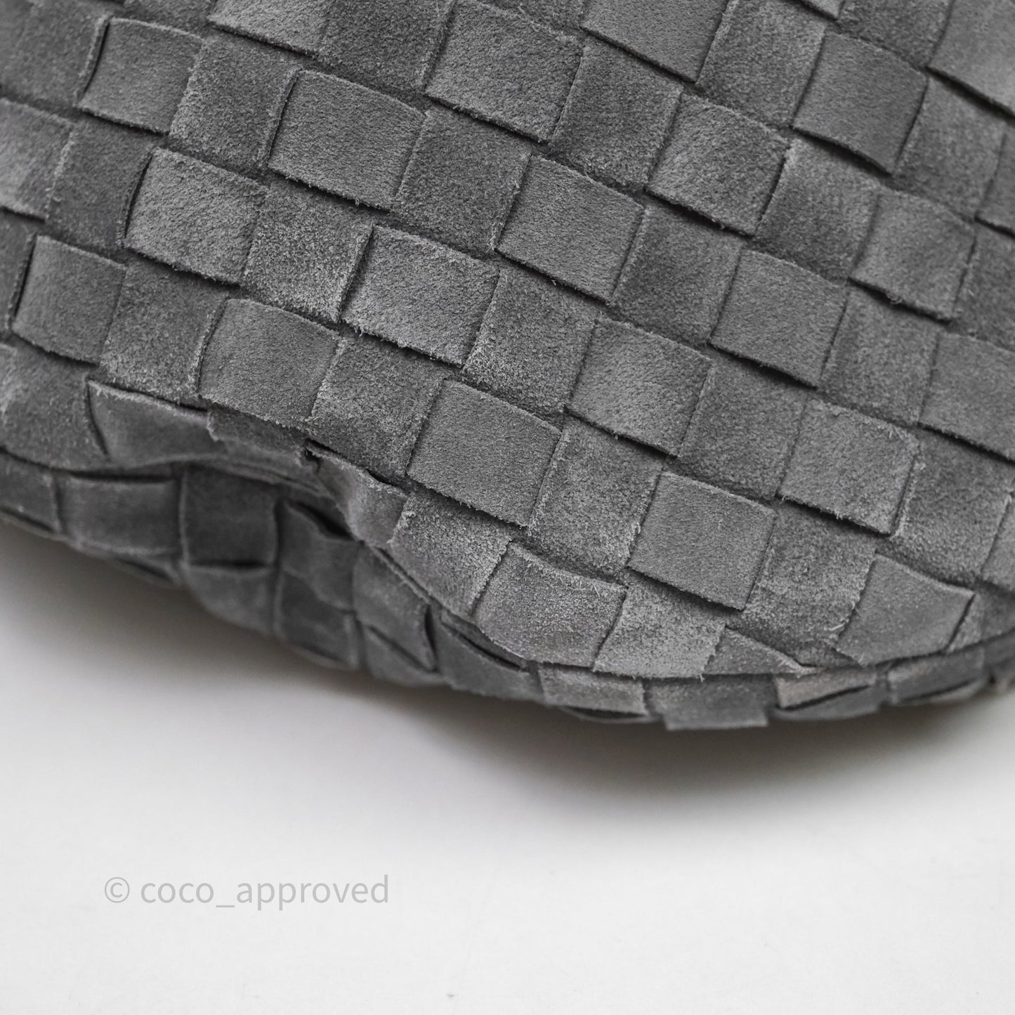 Bottega Veneta Classic Jodie Cloudy Indigo Suede Intrecciato