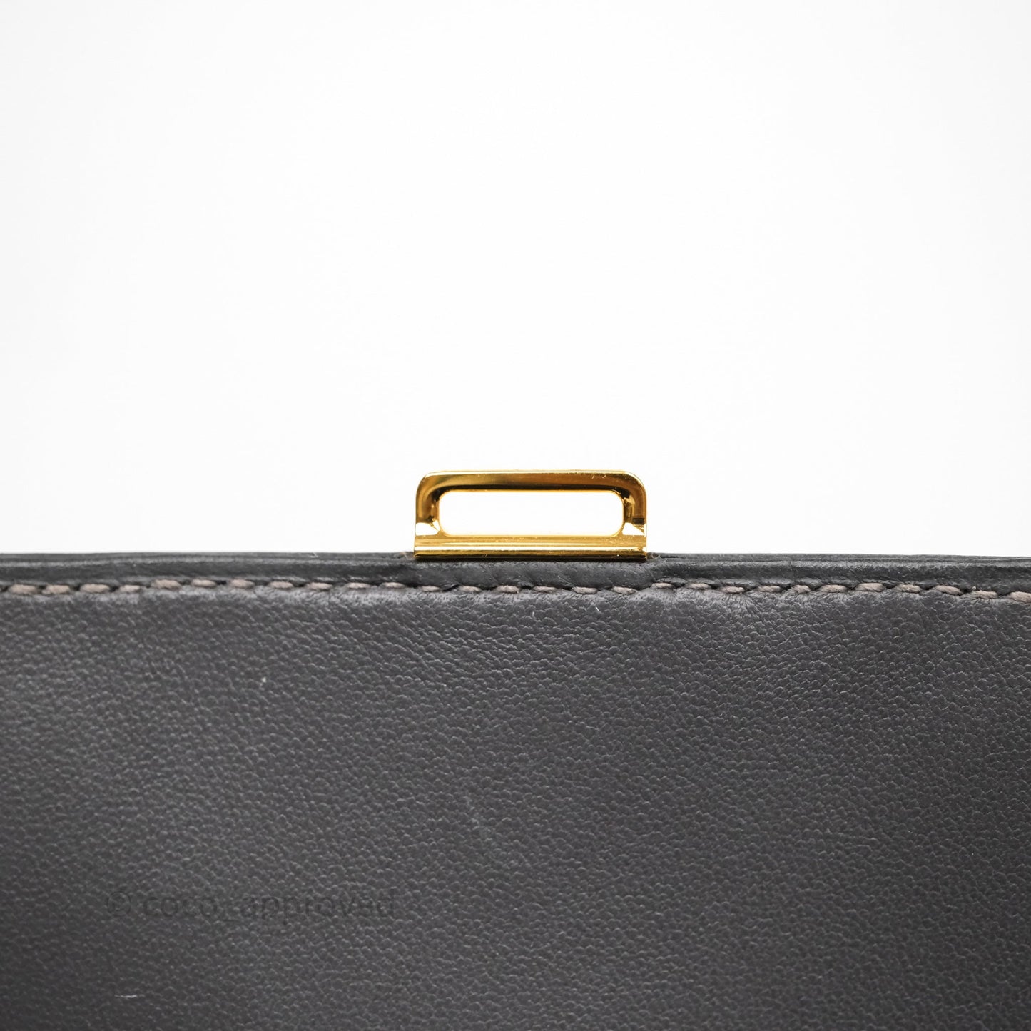 Hermès Della Cavalleria Mini Bag Gris Meyer 0L Epsom Gold Hardware