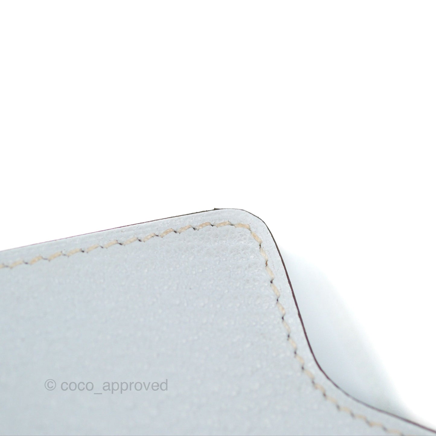Hermès Roulis Slim Wallet Bleu Brume Chevre Mysore Palladium Hardware