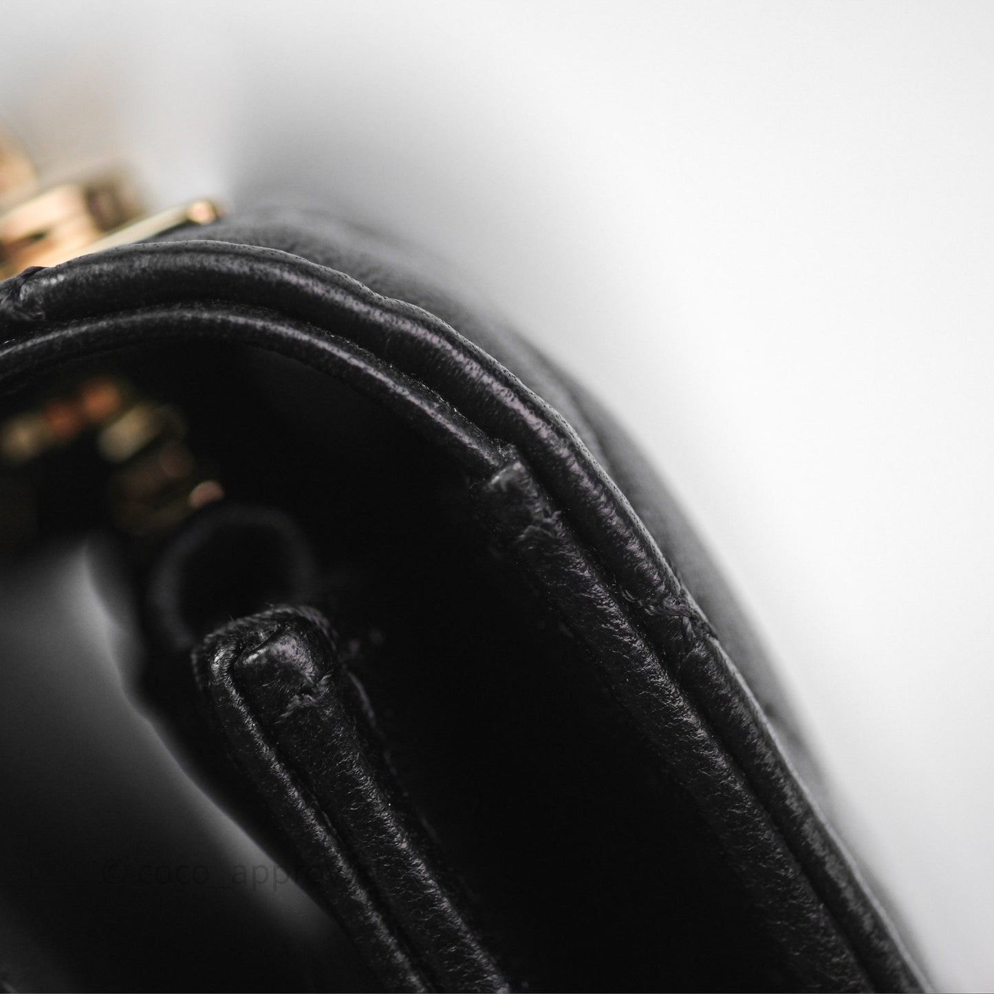 Chanel Trendy CC WOC Wallet on Chain Black Lambskin Gold Hardware