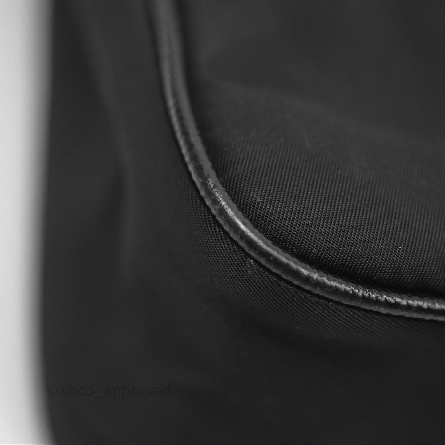 Prada Re-Edition 2005 Nylon Mini Bag Black Silver Hardware