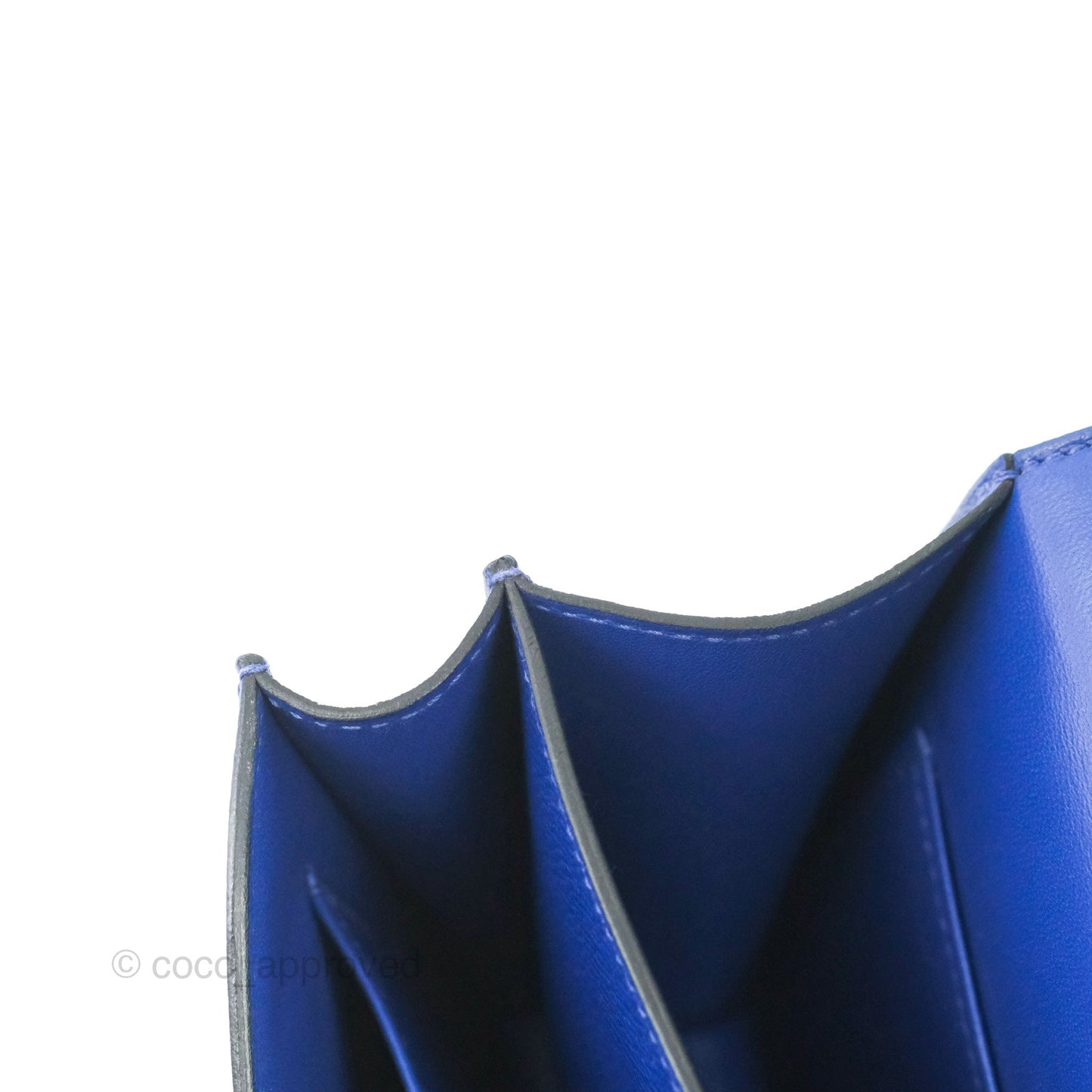 Hermès Constance Mini 18cm Bleu Electric Epsom Gold Hardware