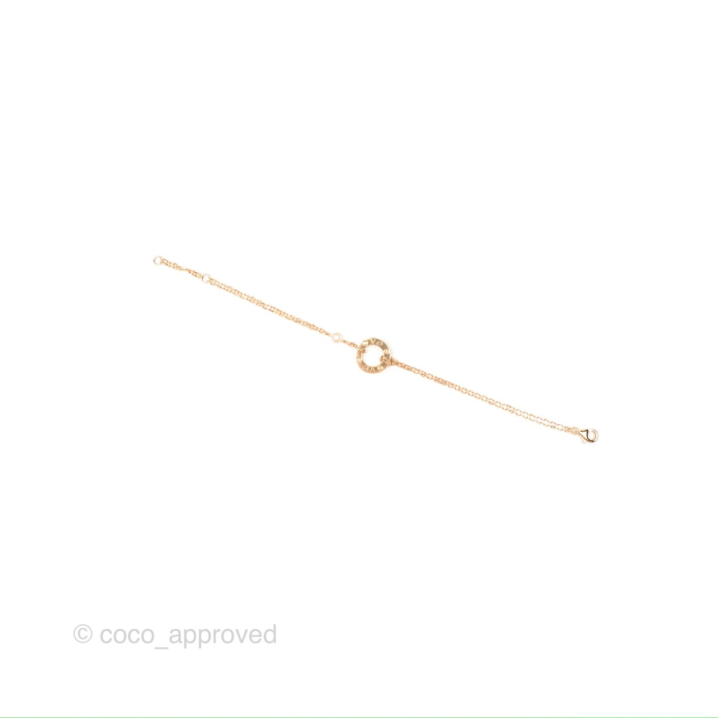 Cartier Love Bracelet Rose Gold Diamonds