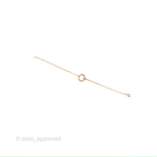 Cartier Love Bracelet Rose Gold Diamonds