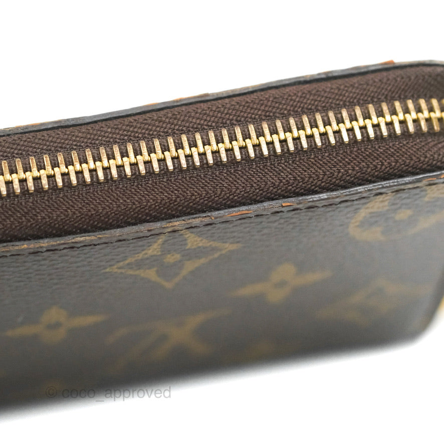 Louis Vuitton Clémence Wallet Monogram Canvas Fuchsia