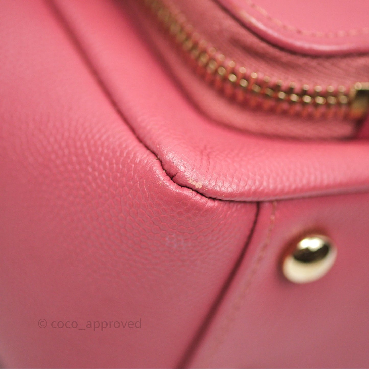 Chanel Quilted Medium Business Affinity Flap Rose Pink Caviar Gold Hardware