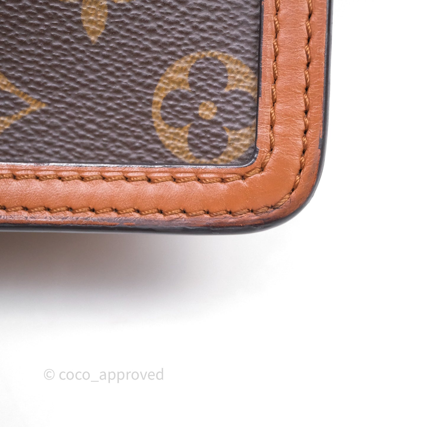 Louis Vuitton Mini Dauphine Monogram Tan Calfskin