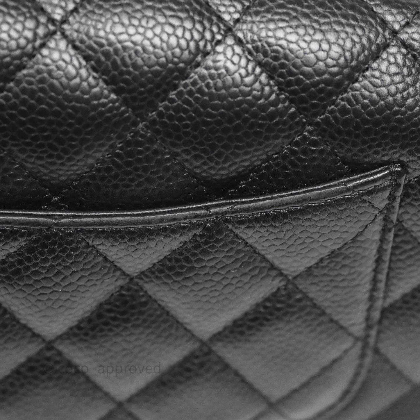 Chanel Mini Rectangular Quilted Black Caviar Aged Gold Hardware