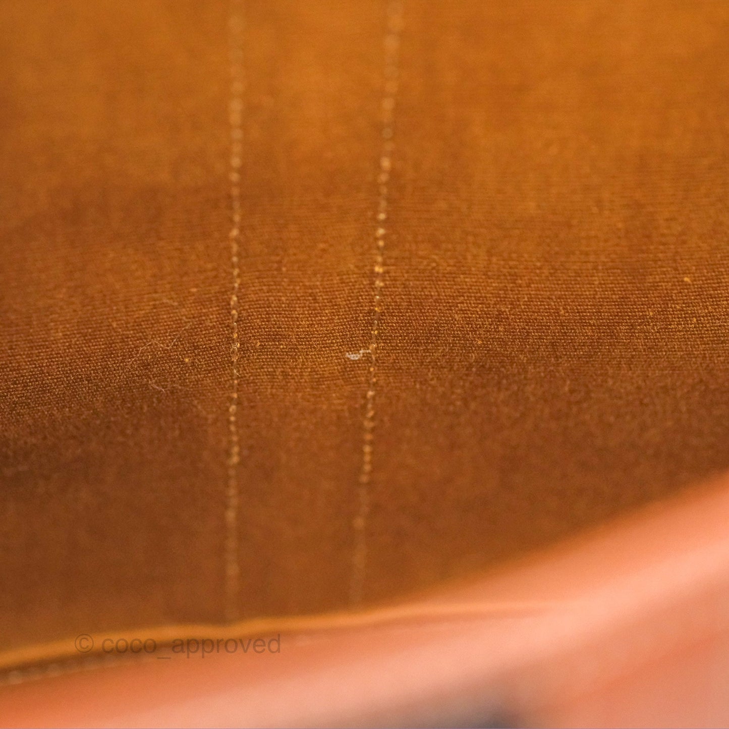 Celine Medium Bucket Bag Triomphe Canvas Tan Calfskin