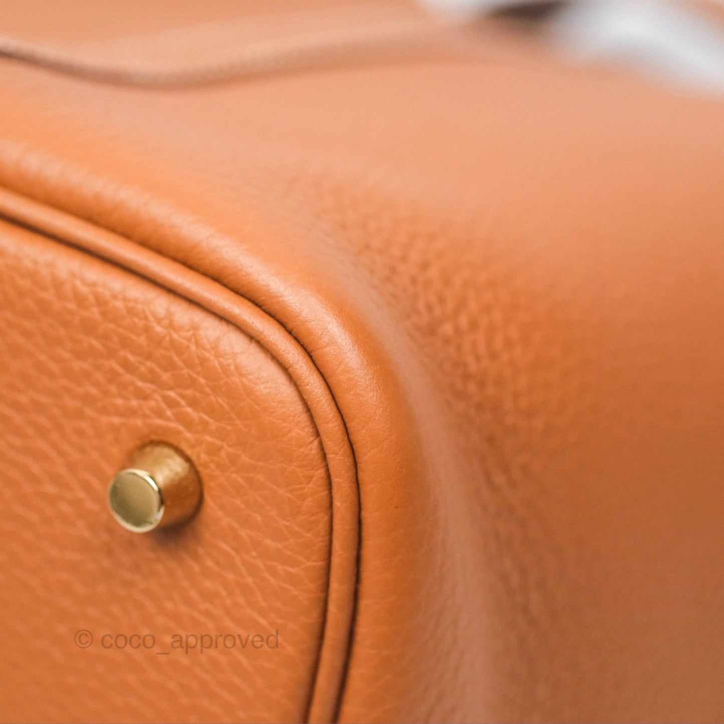 Hermès Picotin 22 Gold Clemence Gold Hardware