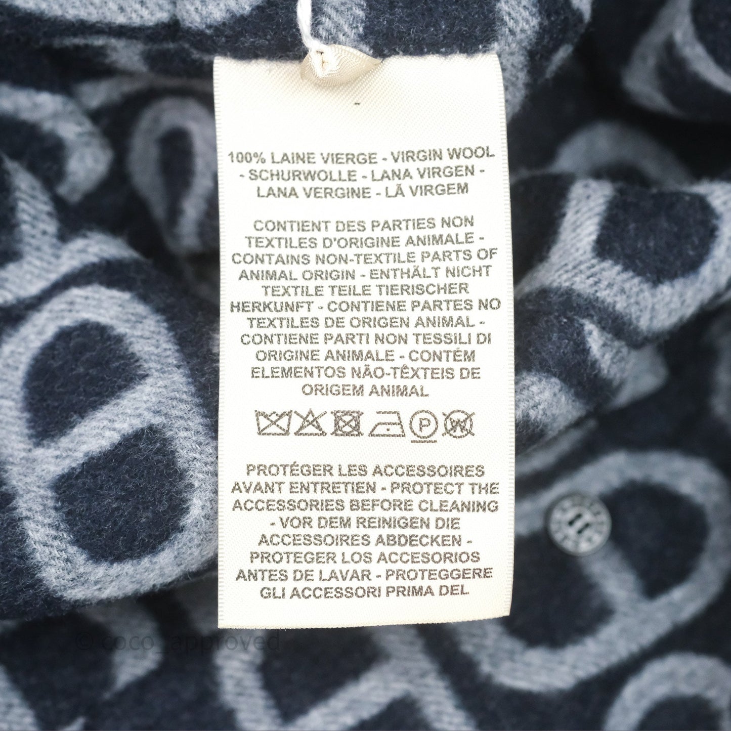 Hermès Coat Bleu Size 38