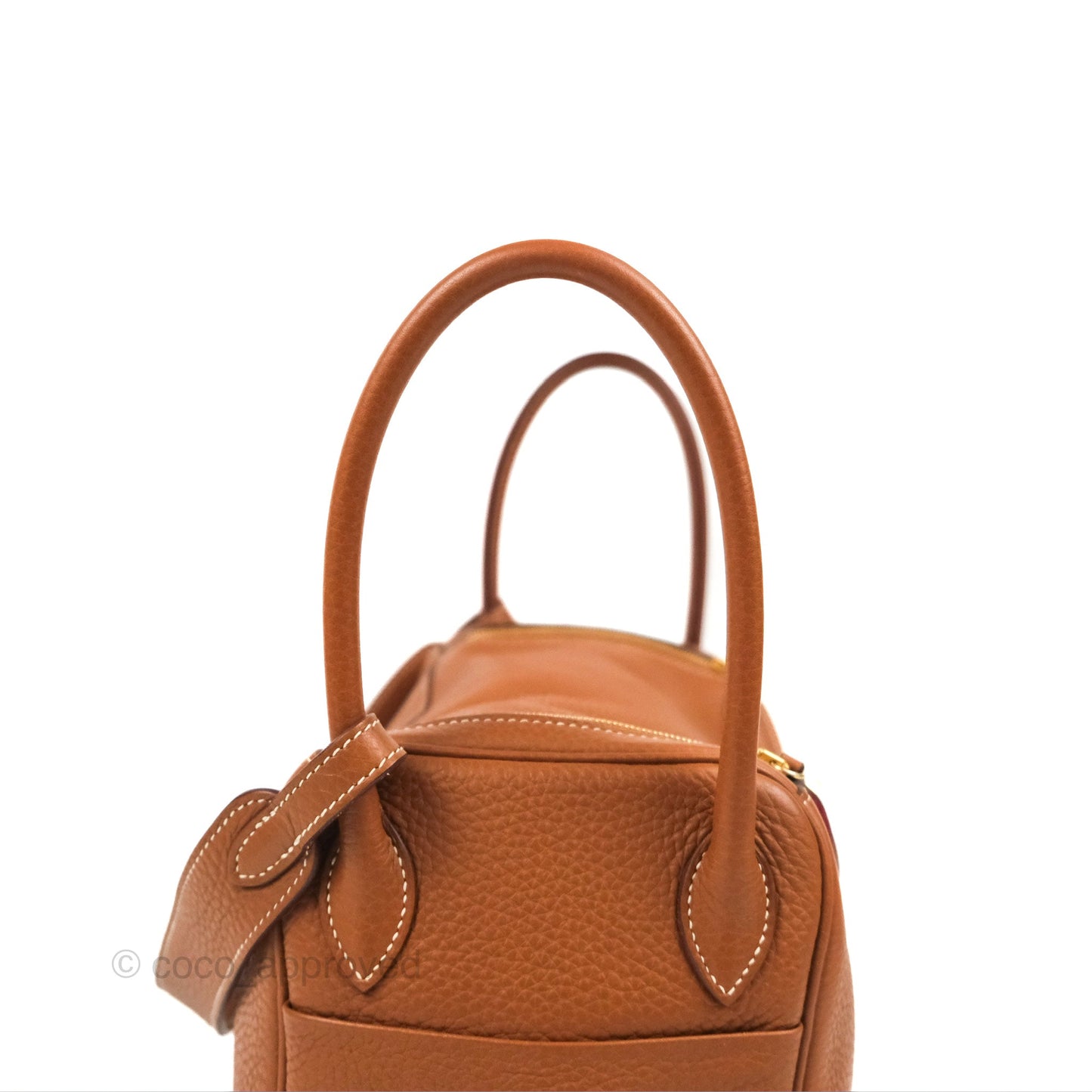 Hermès Lindy 26 Gold Taurillon Clemence Gold Hardware