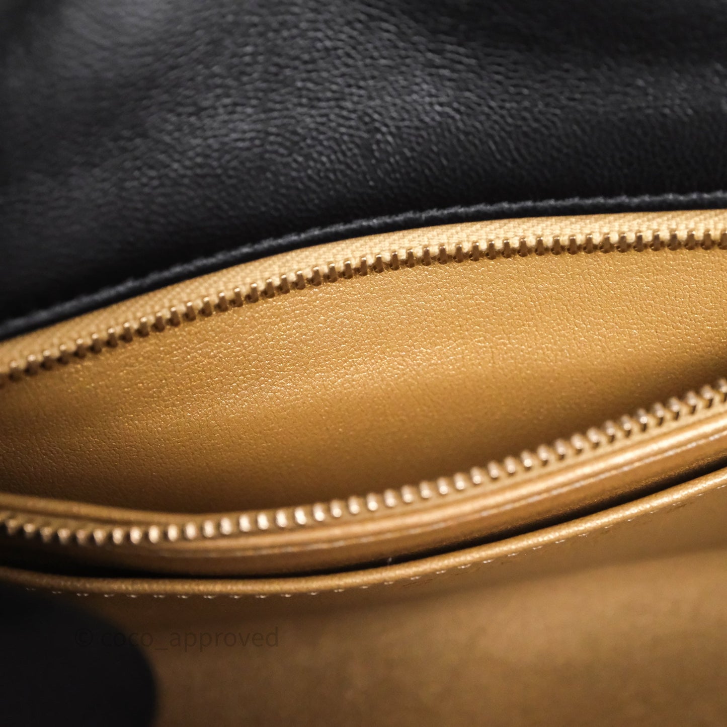 Chanel Mini Rectangular Flap with Camellia Adjustable Chain Black Lambskin Aged Gold Hardware
