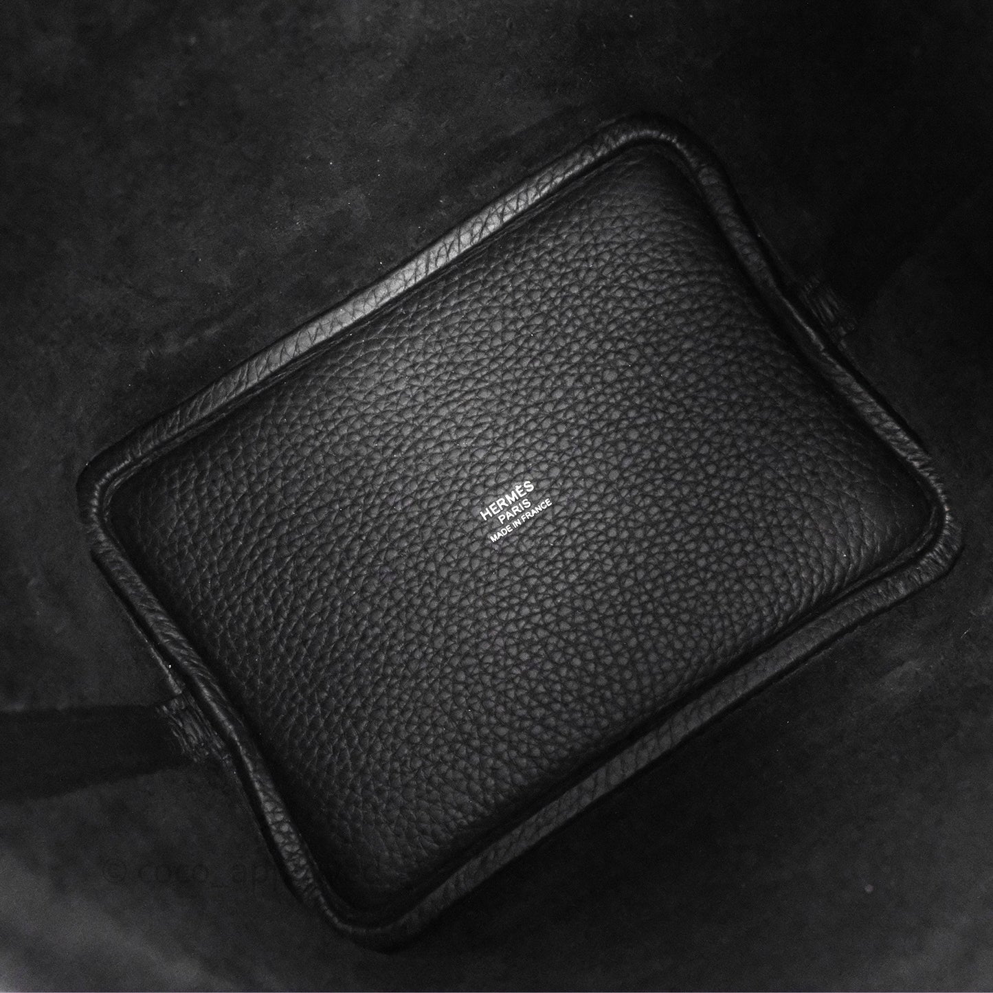 Hermès Picotin 18 Black Noir Clemence So Black Hardware