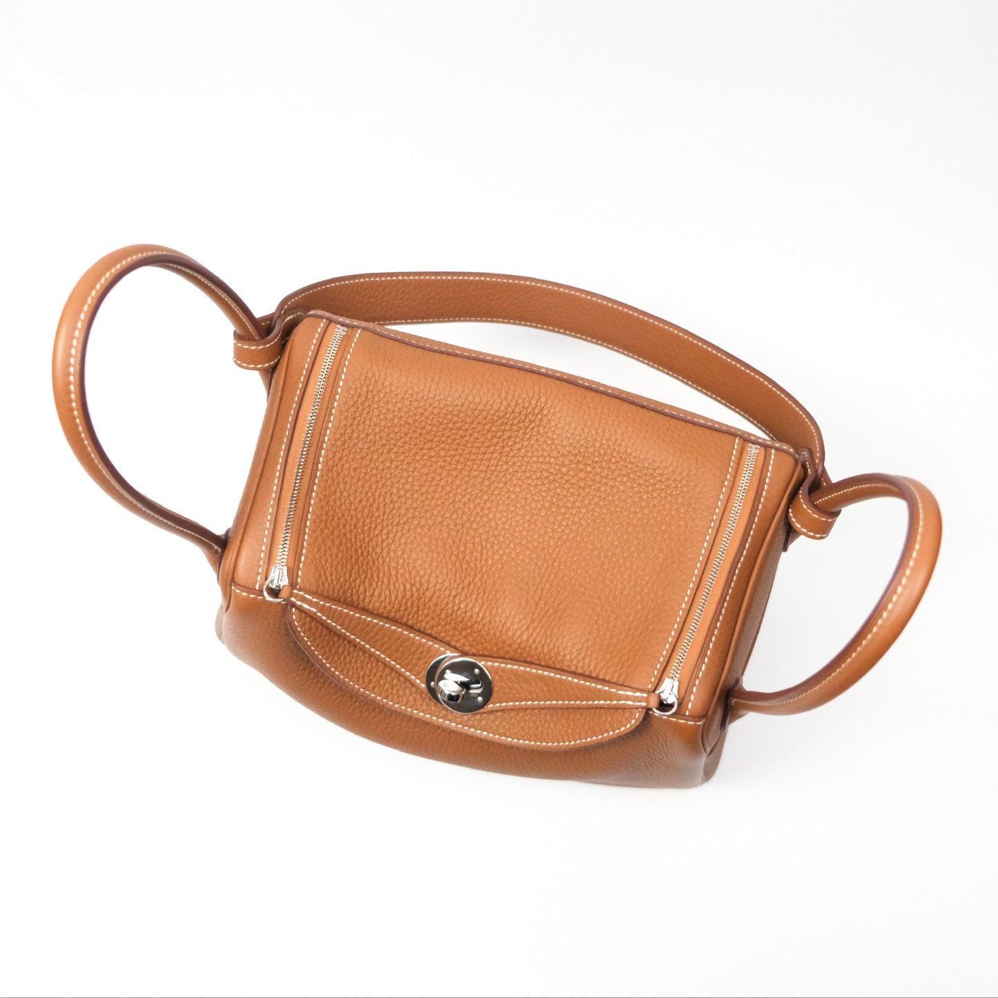 Hermès Lindy 26 Gold Clemence Palladium Hardware