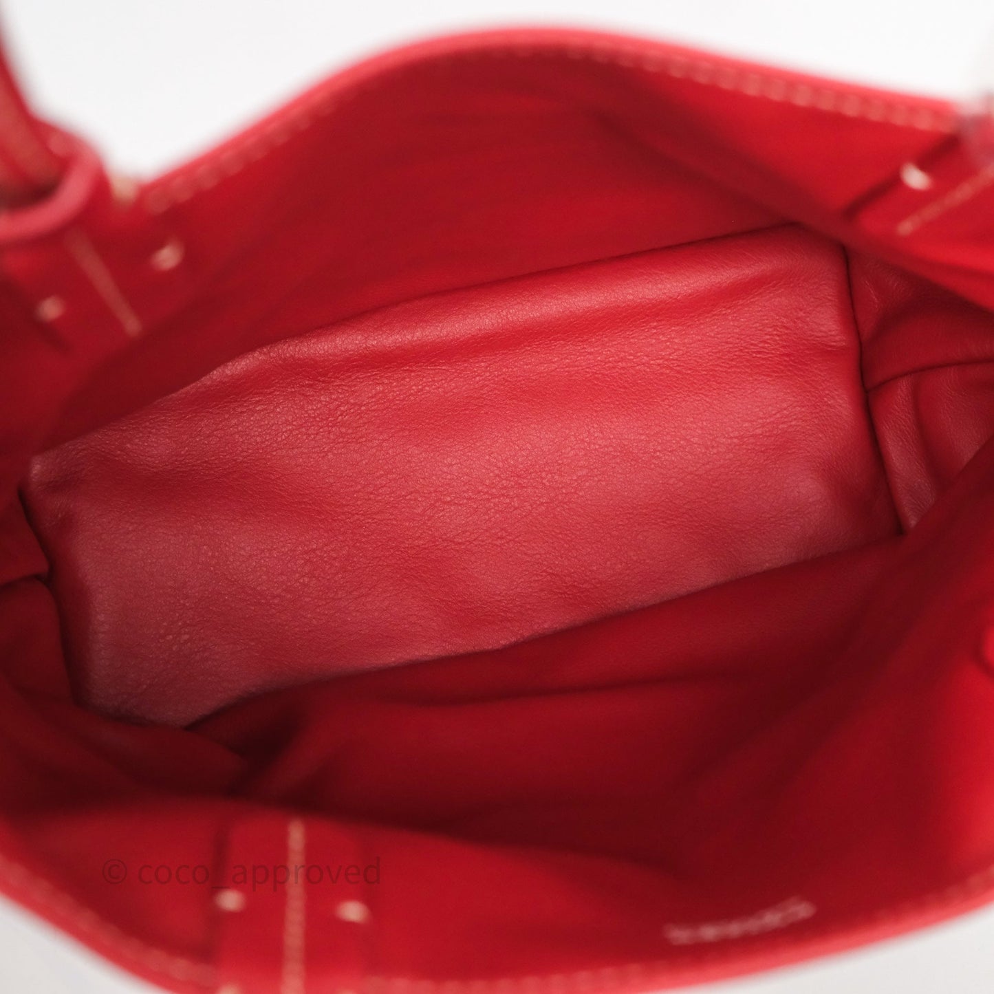 Goyard Anjou Mini Tote Bag Red Goyardine Canvas