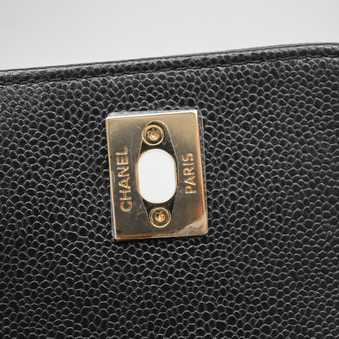 Chanel Quilted Mini Business Affinity Backpack Black Caviar Gold Hardware