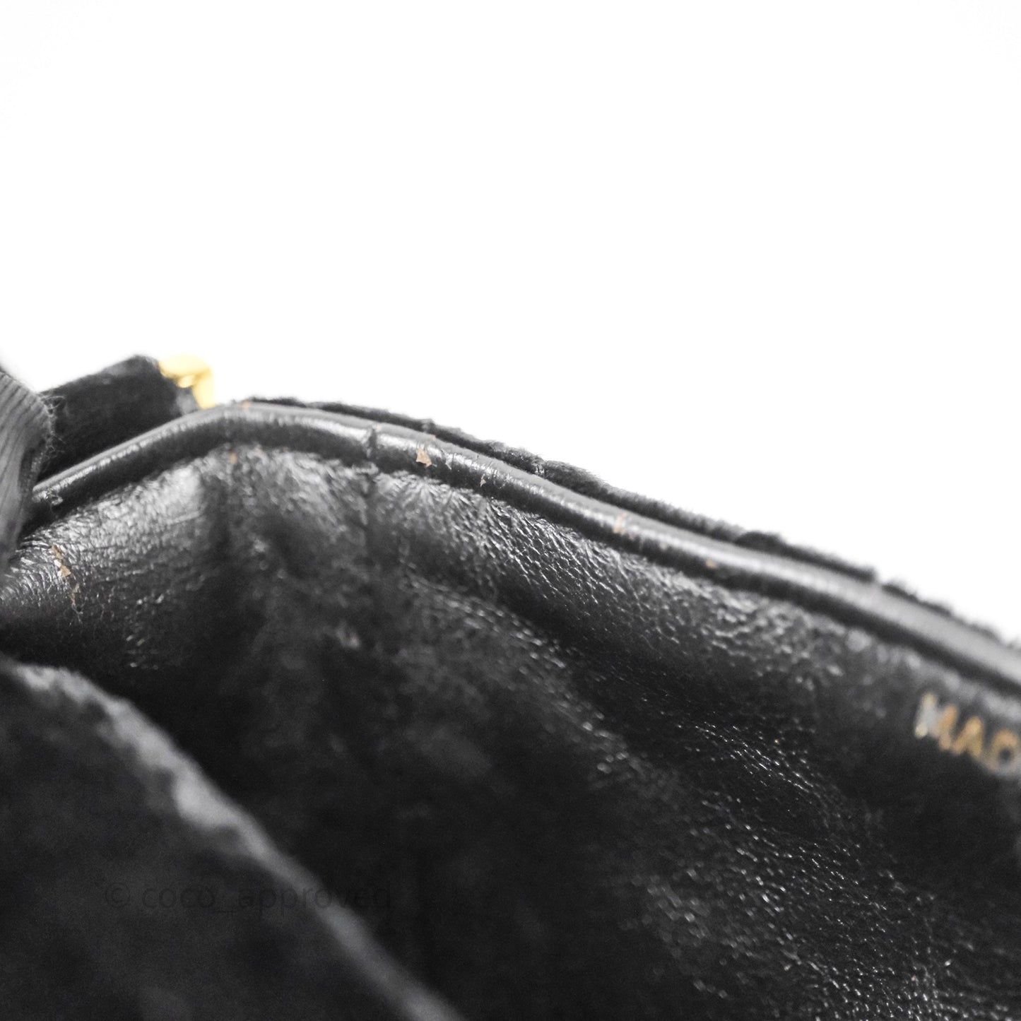 Chanel Vintage Mini Flap Bag Black Velvet Gold Hardware
